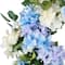 22" Blue & Cream Hydrangea Mix Wreath by Ashland®